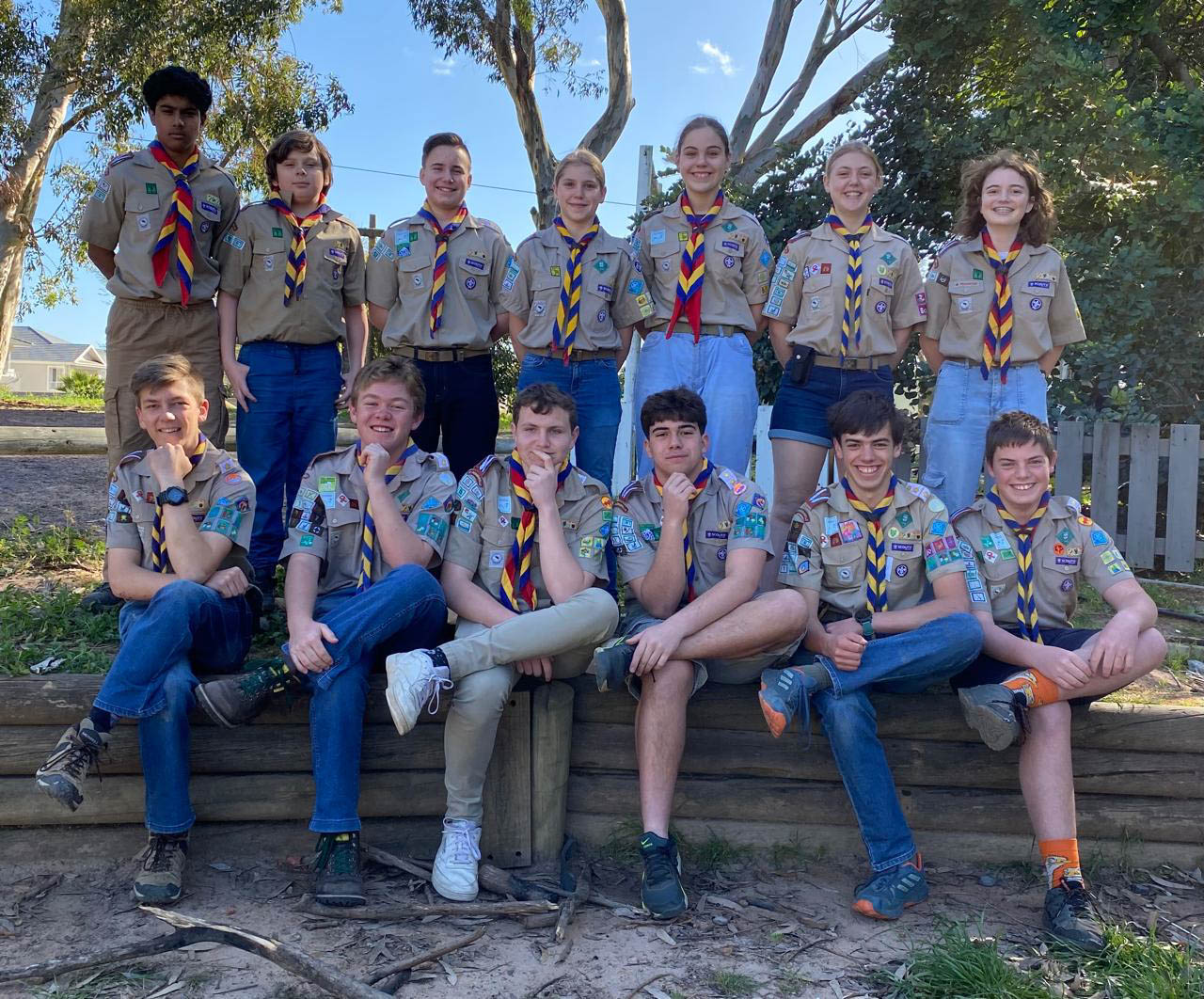 Thirteen 1st Durbanville Scouts Bound for the 26th World Scout Jamboree